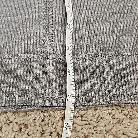Milly gray sweater sz M - Picture 7 of 15